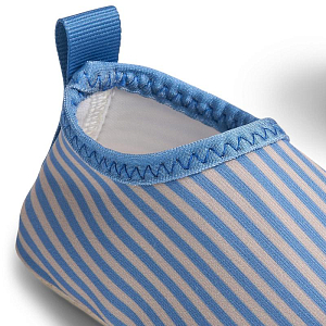 Тапочки для пляжа Wheat, голубые полоски